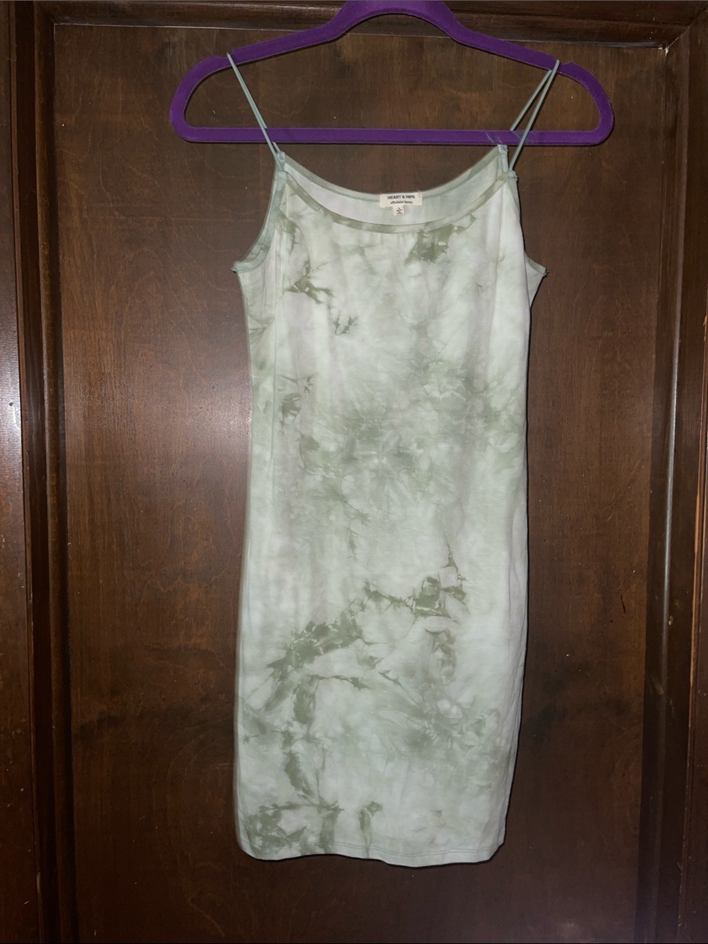 Heart & Hips Mint Green Slip Dress